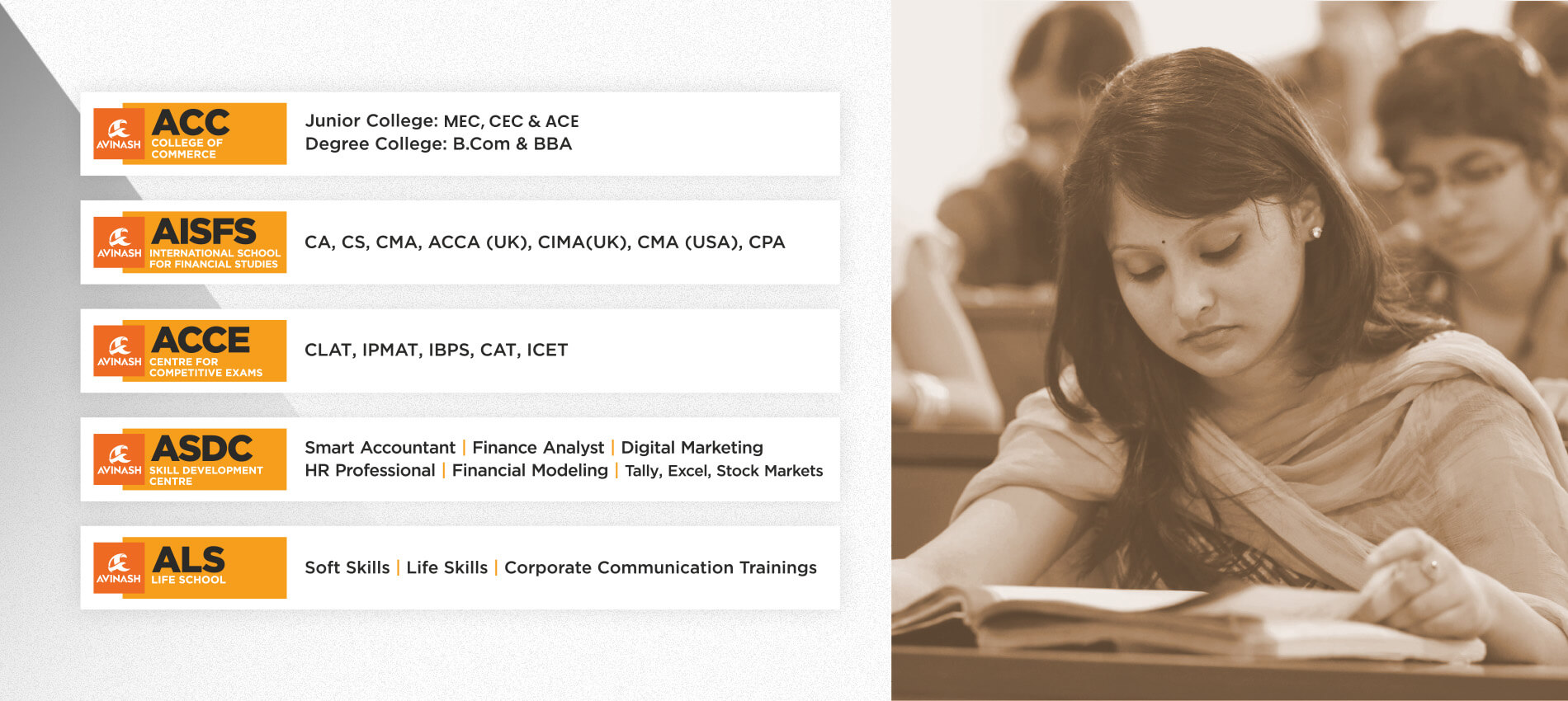 Avinash Group of Institutions Course Programs